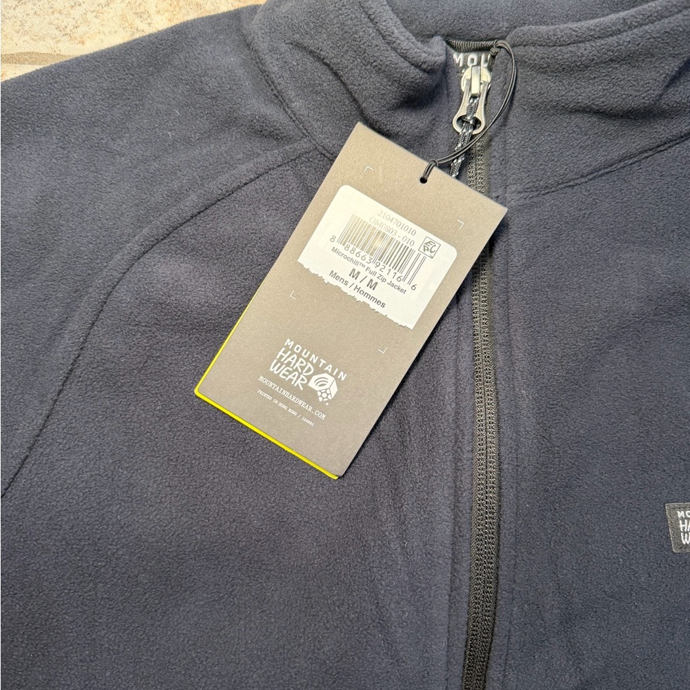 MEN'S MOUNTAIN HEADWEAR MICROCHILL™ FULL ZIP JACKET size medium - Picture 2 of 11